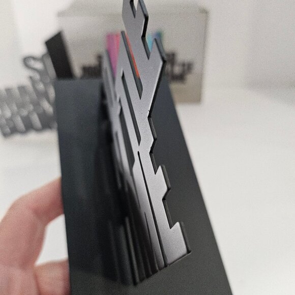 Balvi So Many Books So Little Time Black Metal Bookend New - Picture 9 of 11